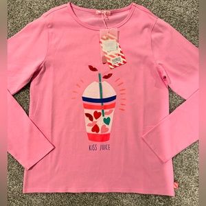 ⭐️Billieblush girl’s pink long sleeved t shirt - Age 12 NWT